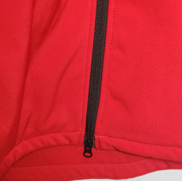 Clique Stallion Sleeveless Full Zip Vest Red 5XL Pockets - Picture 7 of 12